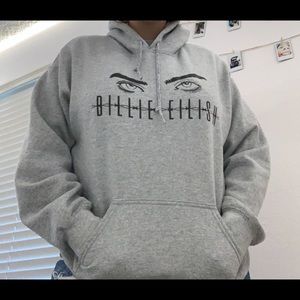 Billie Eilish Gray Hoodie
